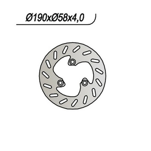 Front brake disc 107 - ng,