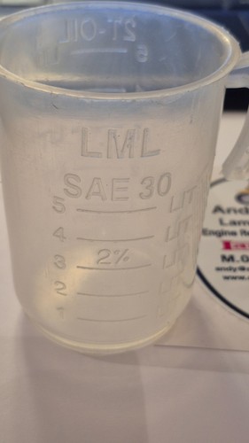 Lambretta 2 stroke oil - 2,